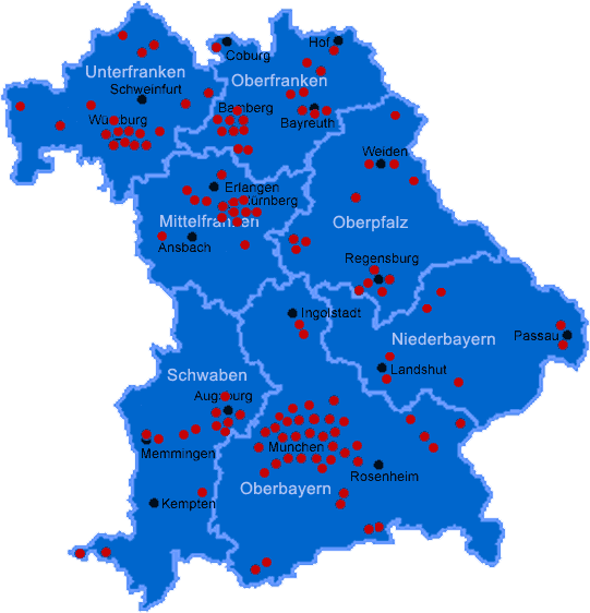 Bayernkarte